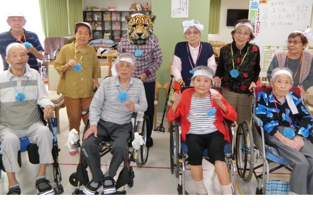 楽しい競技の総合得点が上位のチーム